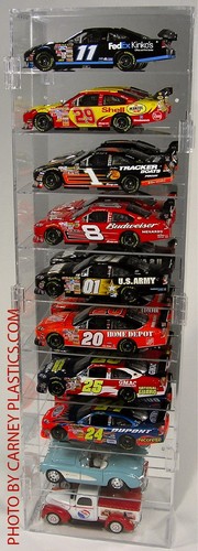 Nascar diecast display - nascar,