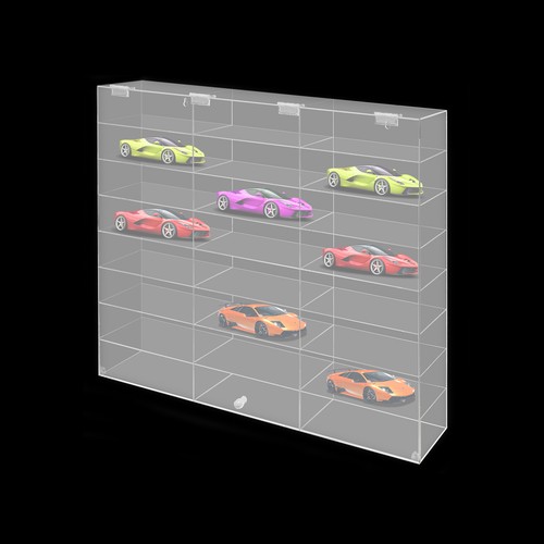 Car display case acrylic - car,